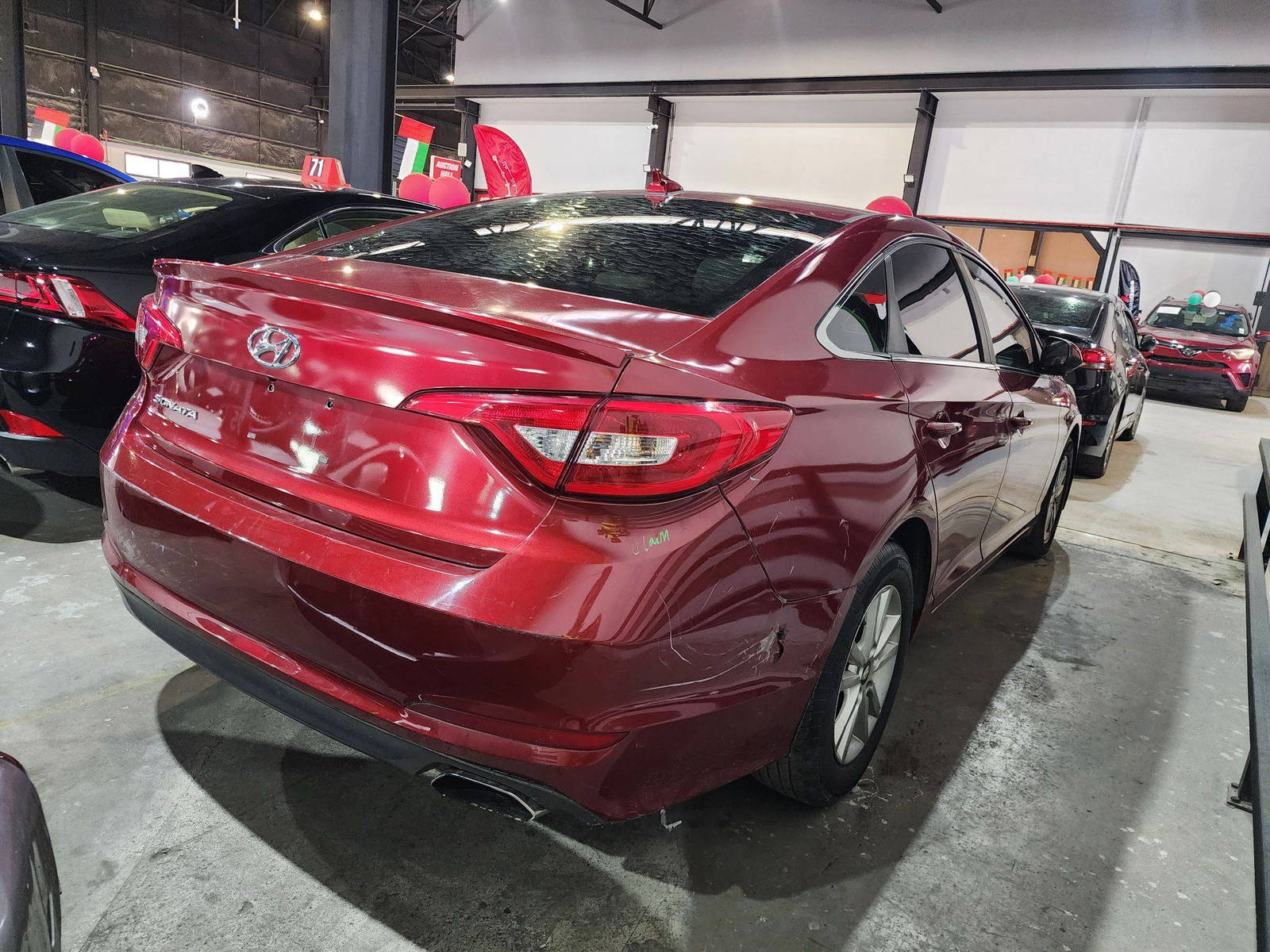 2016 HYUNDAI SONATA — 135943 Miles — Lot 63808 — Al Quoz - Marhaba Auctions Used Cars - Image 6