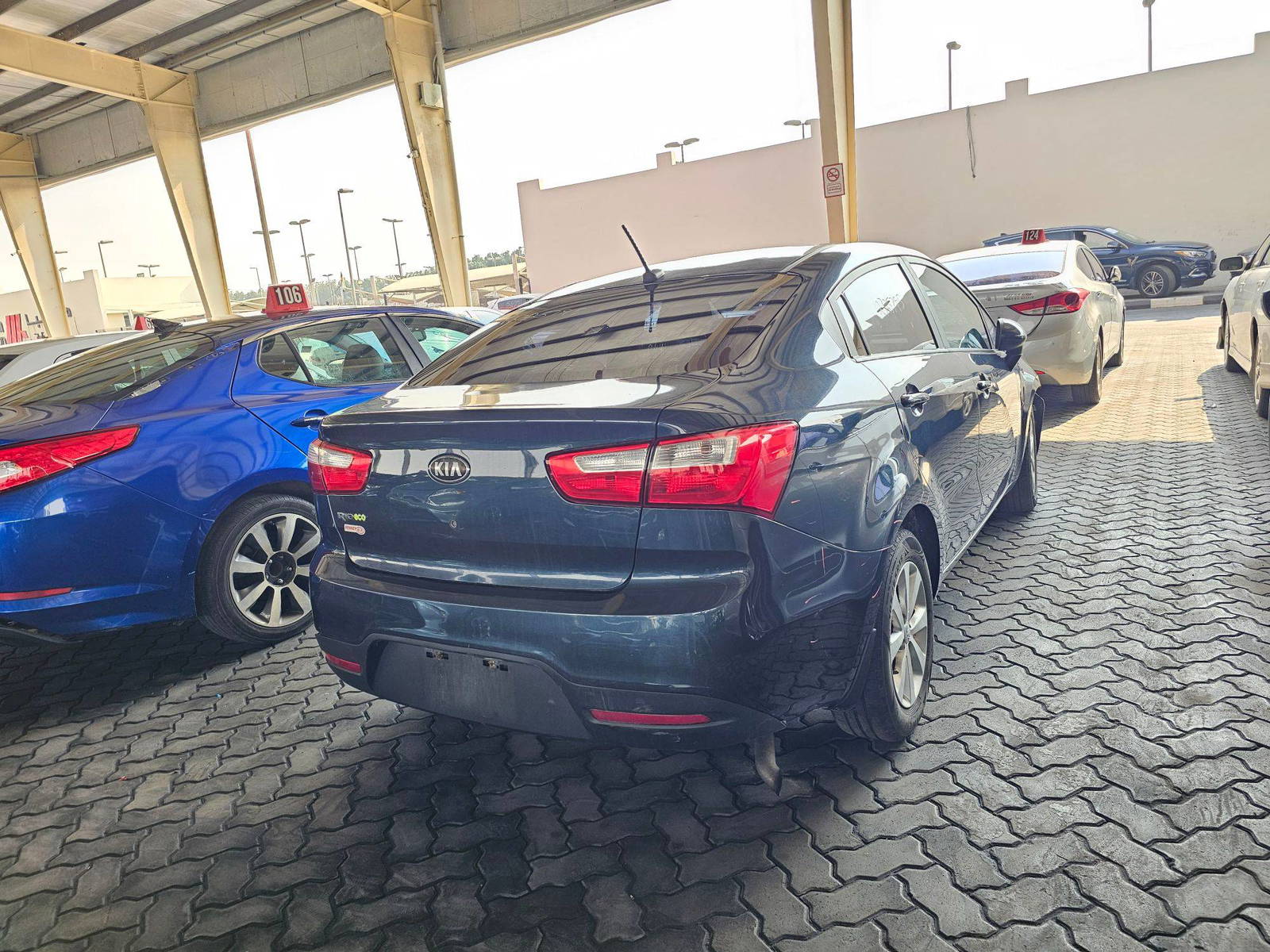 2013 KIA RIO — 126314 KM — Lot 12325795 — Main - Marhaba Auctions Used Cars - Image 3