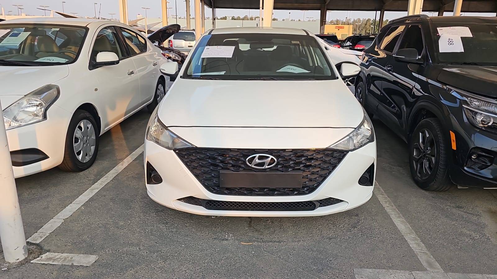 2023 HYUNDAI ACCENT — sold — 127690 KM — Lot 3PM349789 — Souq - Marhaba Auctions Used Cars - Image 3