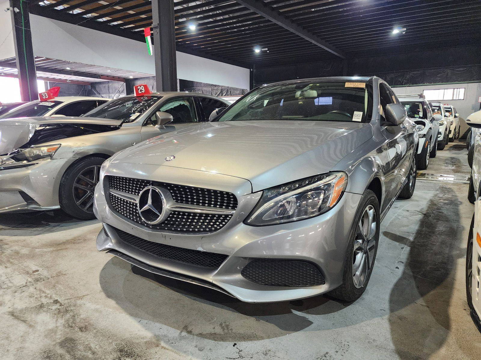 MERCEDES BENZ C300 2015 - Marhaba Auction Used Cars - Image 4