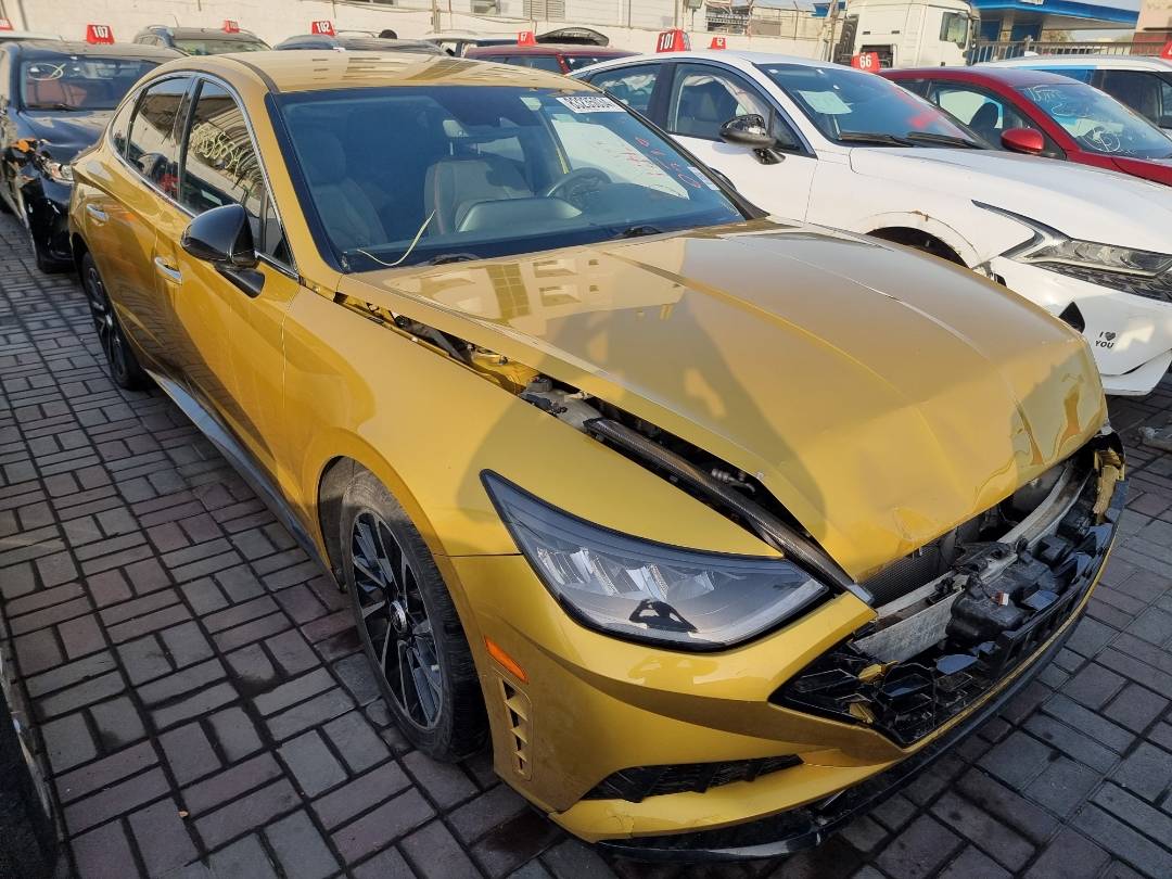 2020 HYUNDAI SONATA — 80411 Miles — Lot 214587 — Souq - Marhaba Auctions Used Cars - Image 4