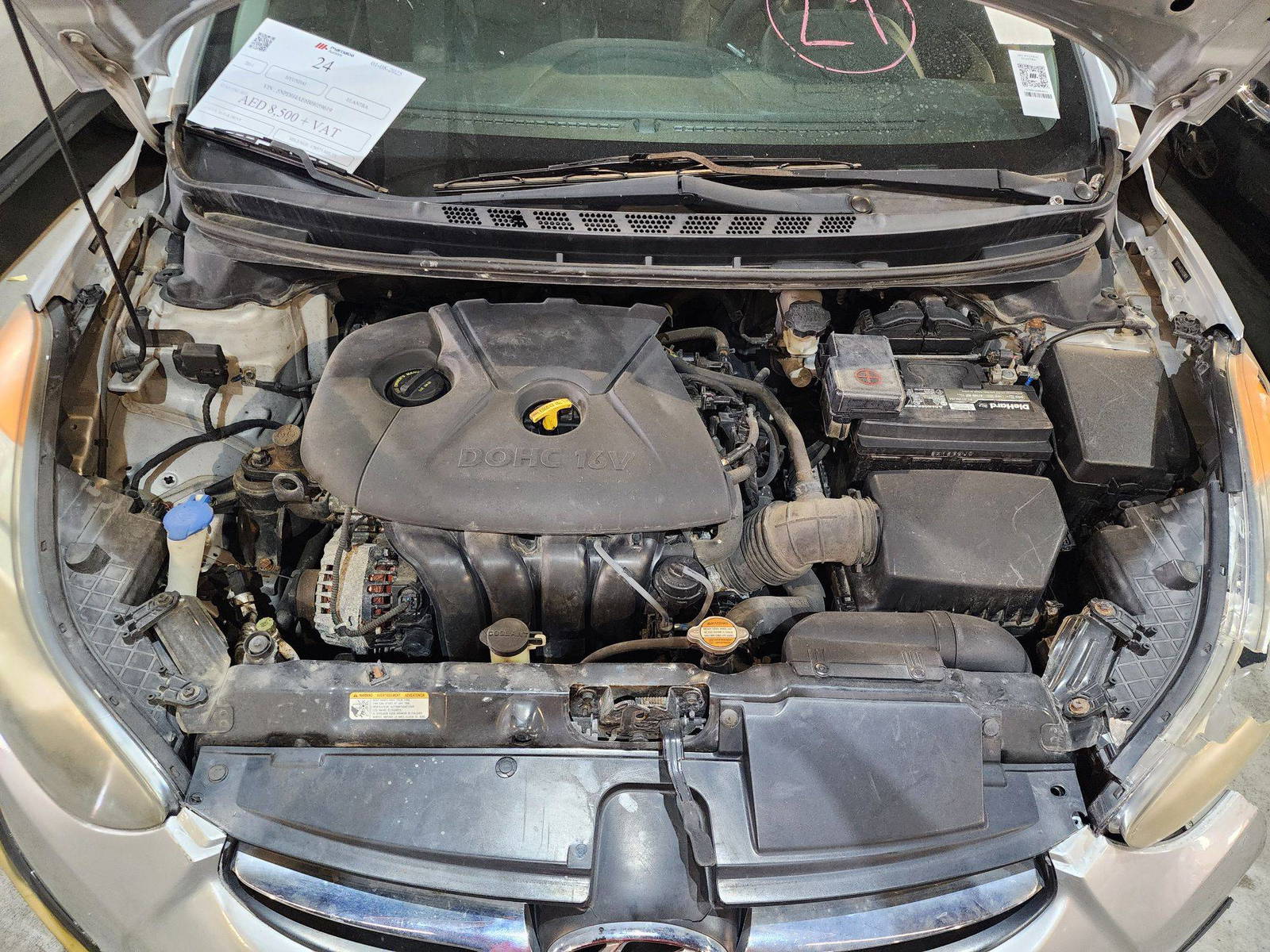 2011 HYUNDAI ELANTRA — 178573 Miles — Lot 059619 — Al Quoz - Marhaba Auctions Used Cars - Image 10