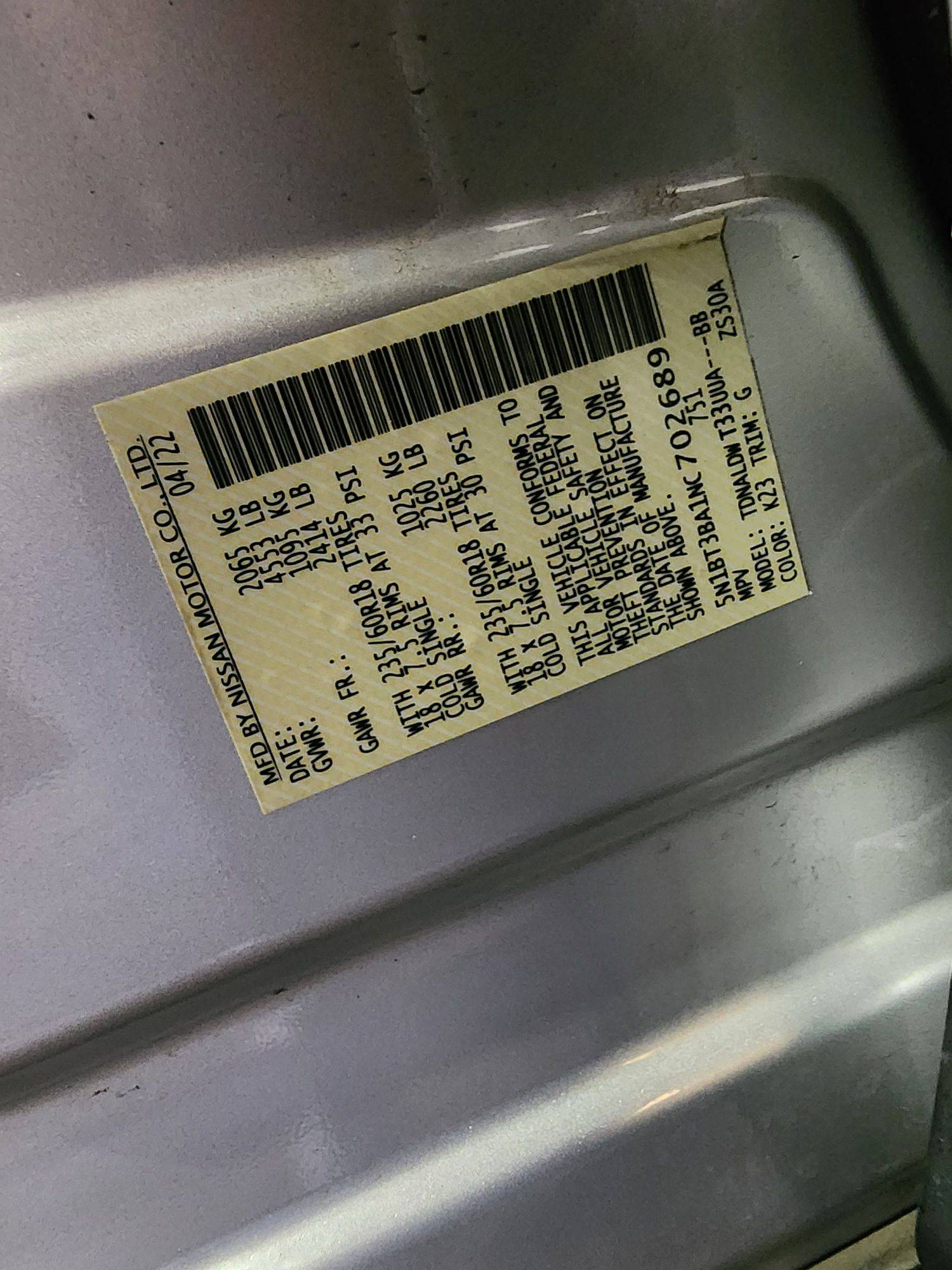 NISSAN ROGUE 2022 - Marhaba Auction Used Cars - Image 10