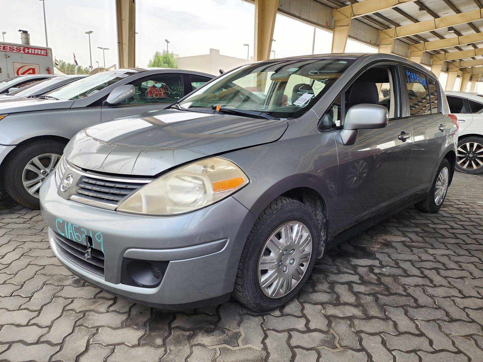 2007 NISSAN VERSA — 143503 KM — Lot 423133 — Souq - Marhaba Auctions Used Cars - Image 5