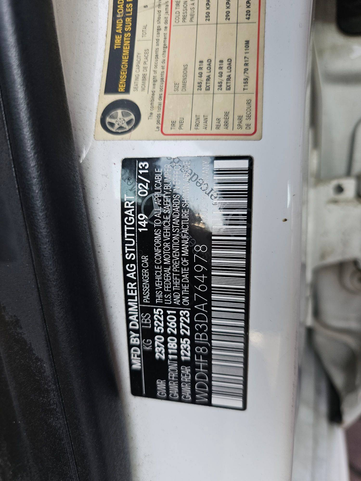 MERCEDES BENZ E 350 2013 - Marhaba Auction Used Cars - Image 9