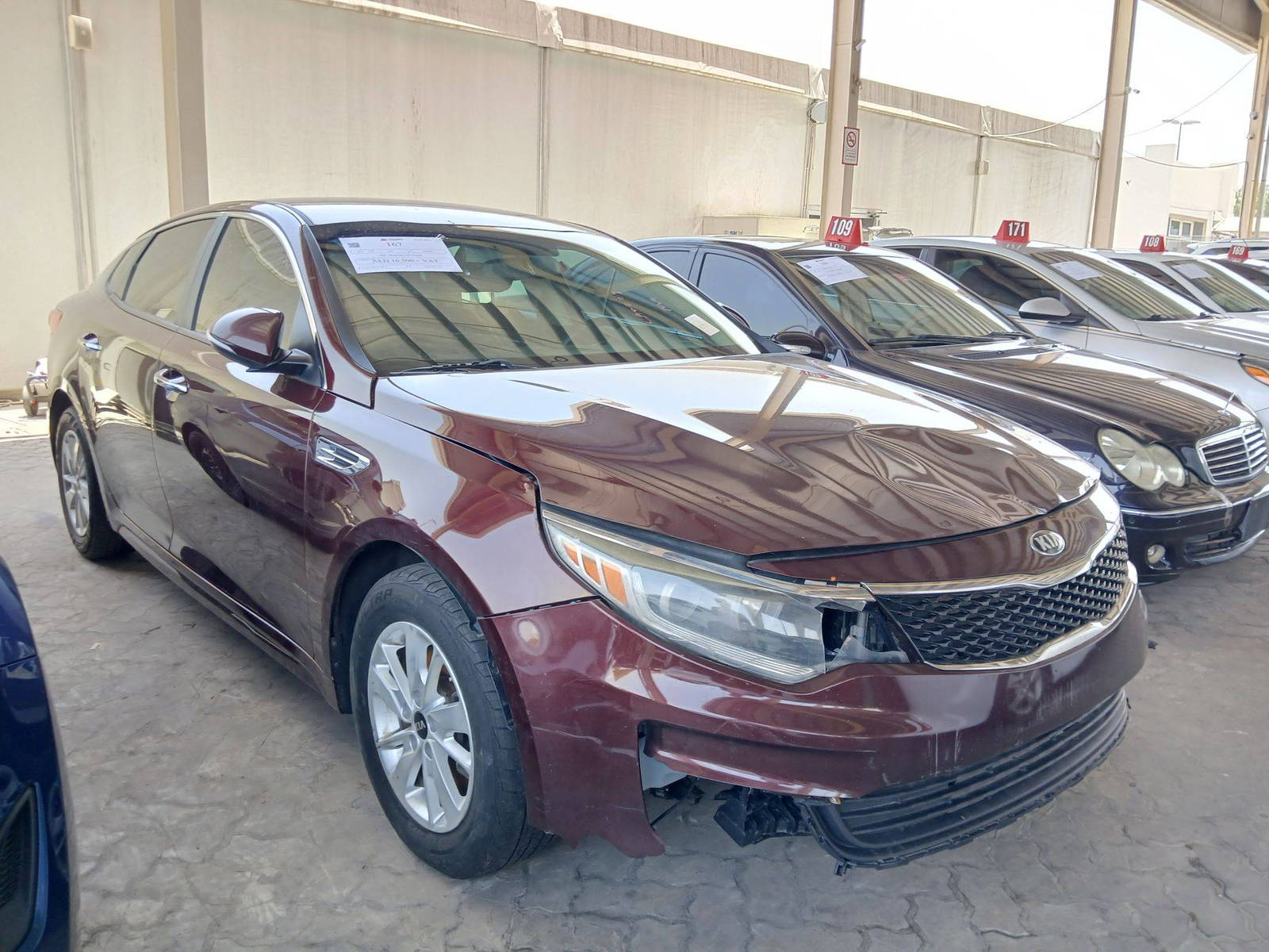 2018 KIA OPTIMA — 126058 Miles — Lot 735687 — Souq - Marhaba Auctions Used Cars - Image 4