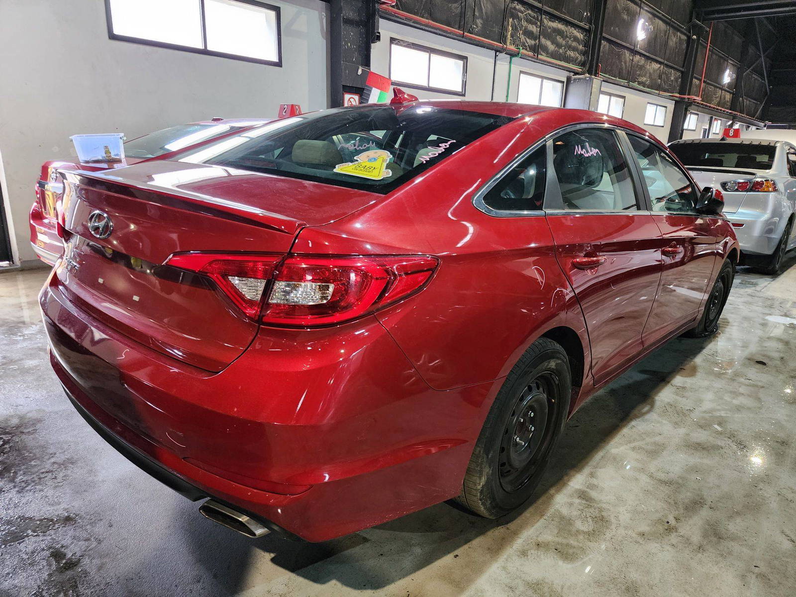 2017 HYUNDAI SONATA — 145614 Miles — Lot 445457 — Al Quoz - Marhaba Auctions Used Cars - Image 4