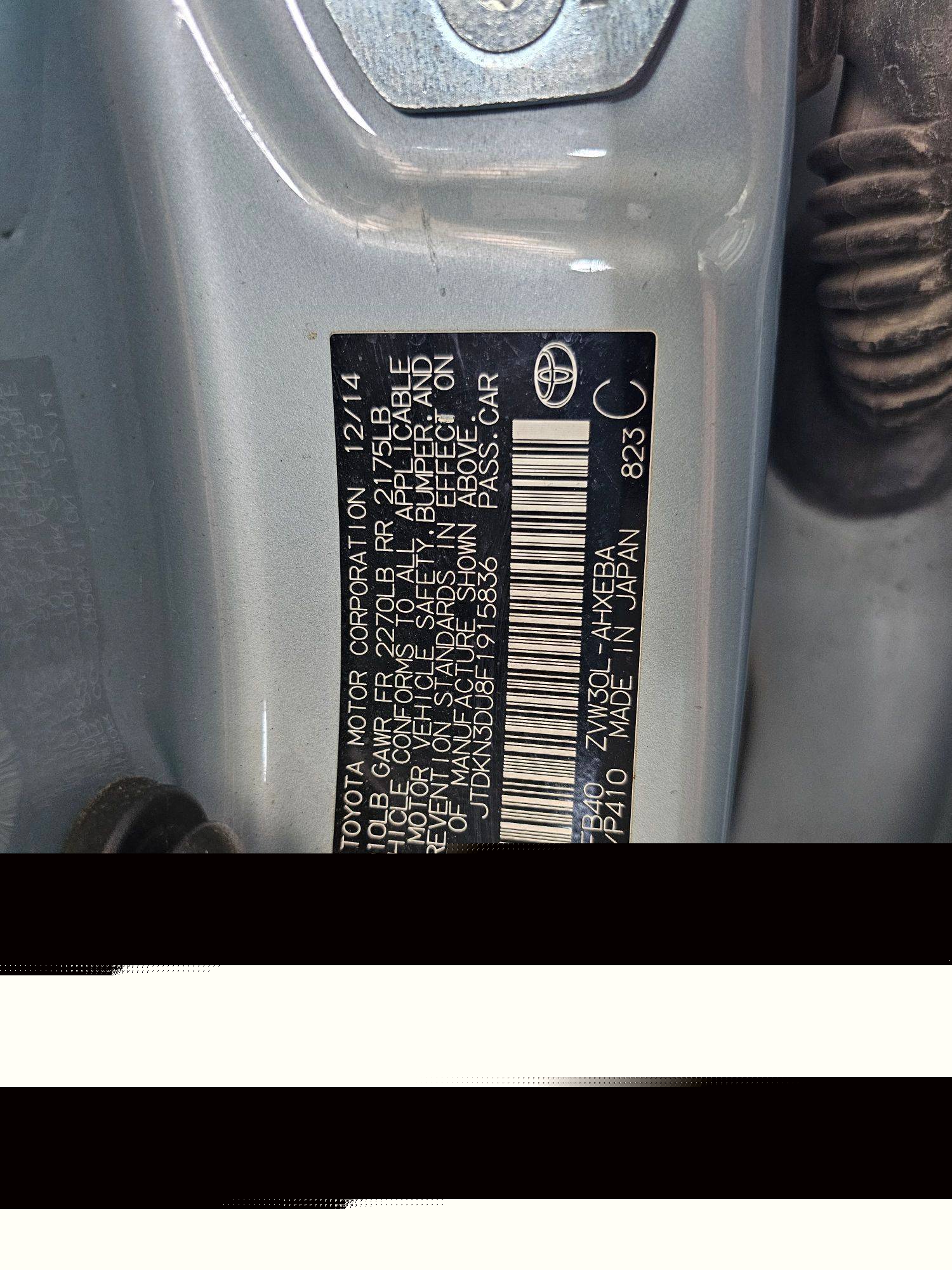 TOYOTA PRIUS 2015 - Marhaba Auction Used Cars - Image 9