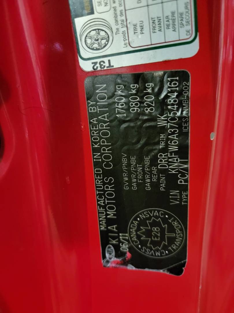 KIA FORTE 2012 - Marhaba Auction Used Cars - Image 9