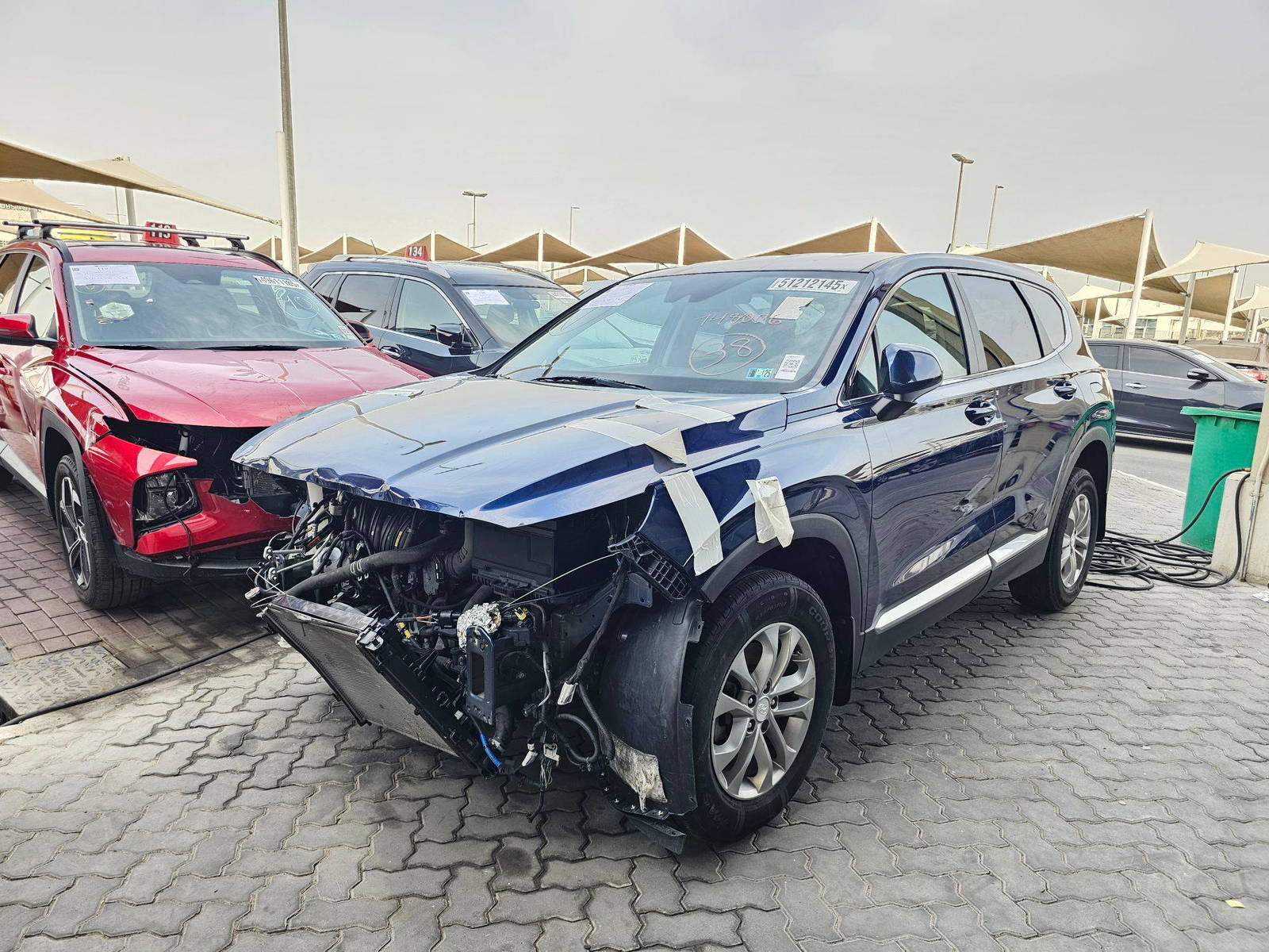 HYUNDAI SANTA FE 2020 - Marhaba Auction Used Cars - Image 5