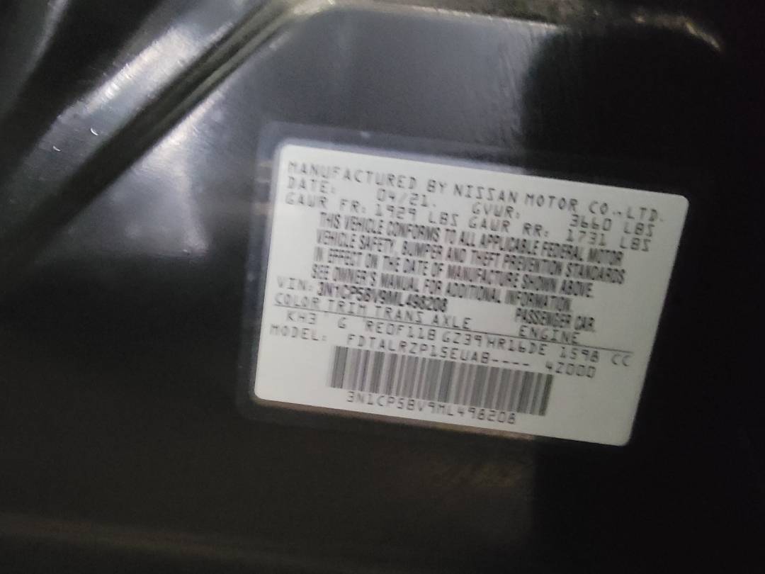 2021 NISSAN KICKS — 27947 Miles — Lot L498208 — Main - Marhaba Auctions Used Cars - Image 9