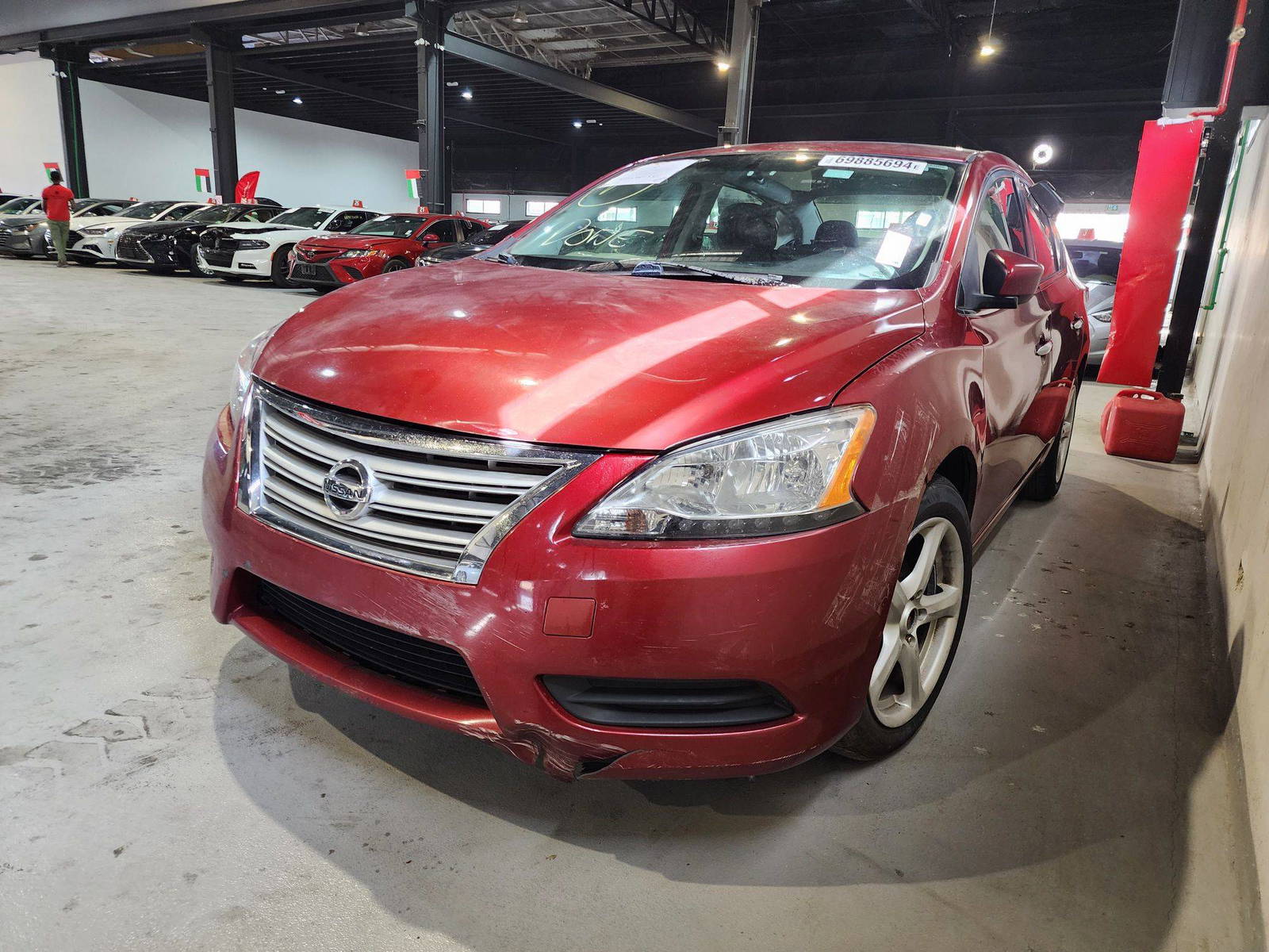 2015 NISSAN SENTRA — 144927 Miles — Lot 237631 — Al Quoz - Marhaba Auctions Used Cars - Image 4
