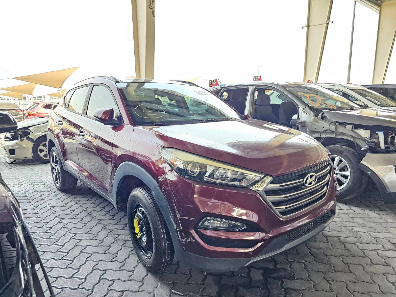 2016 HYUNDAI TUCSON — 81004 Miles — Lot 9GU147591 — Souq - Marhaba Auctions Used Cars - Image 5