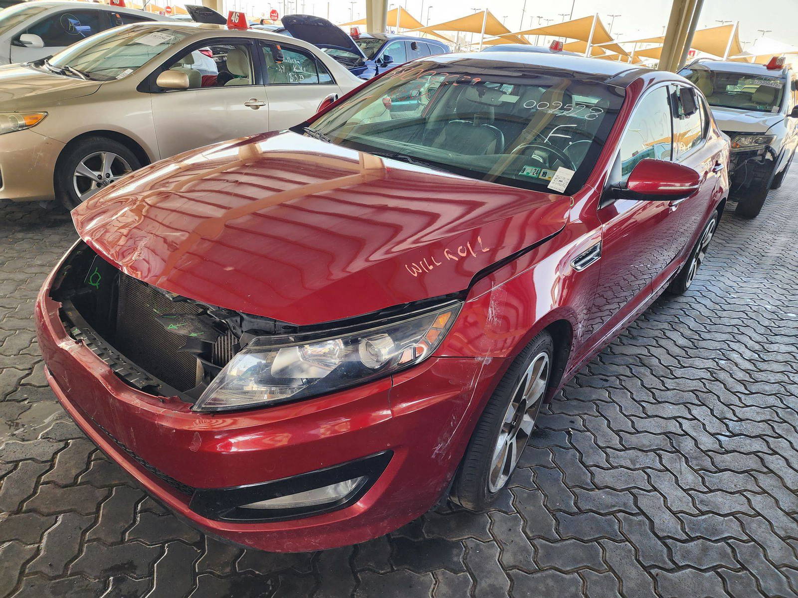 2012 KIA OPTIMA — 160889 Miles — Lot 38002039 - Marhaba Auctions Used Cars - Image 8