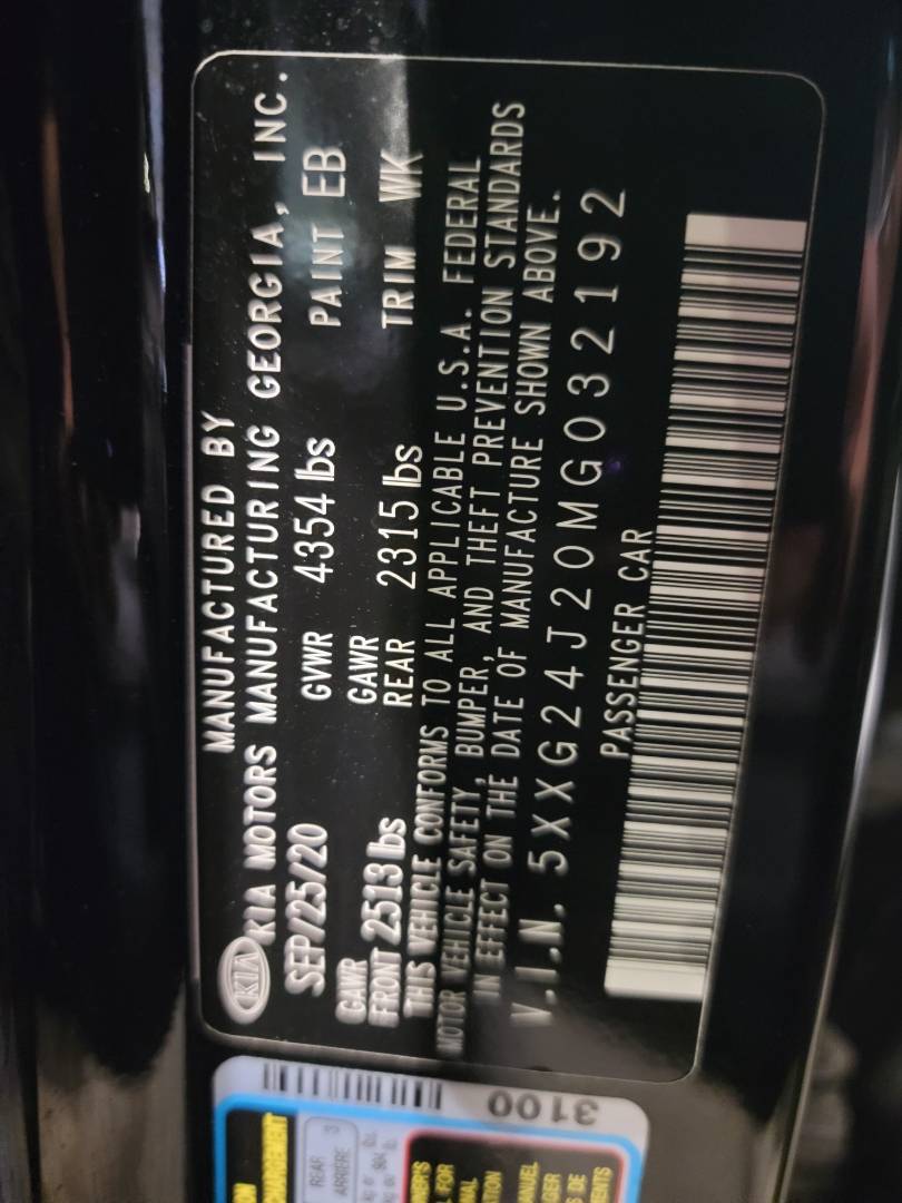 2021 KIA K5 — 25121 Miles — Lot MG032192 - Marhaba Auctions Used Cars - Image 10