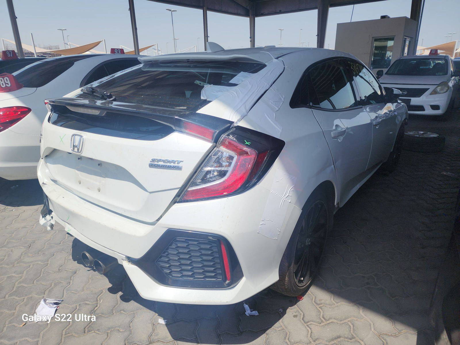 2017 HONDA CIVIC — 207011 Miles — Lot U418616 - Marhaba Auctions Used Cars - Image 3