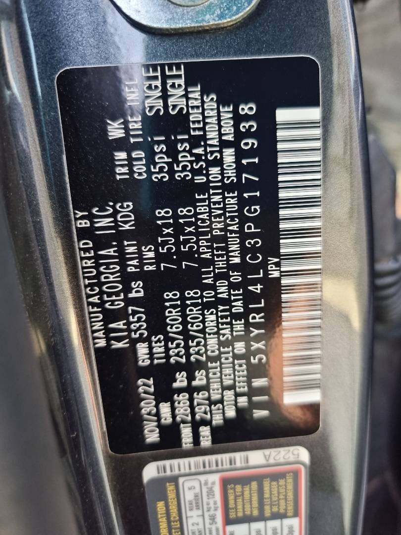 KIA SORENTO 2023 - Marhaba Auction Used Cars - Image 9