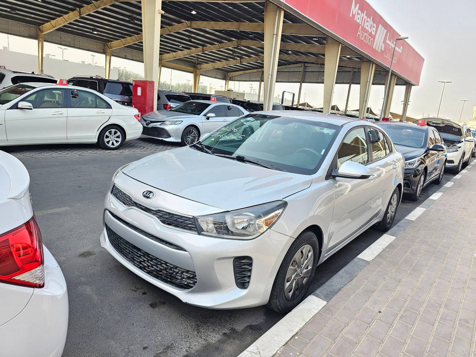 2020 KIA RIO — 42905 Miles — Lot 2LE284170 — Souq - Marhaba Auctions Used Cars - Image 4