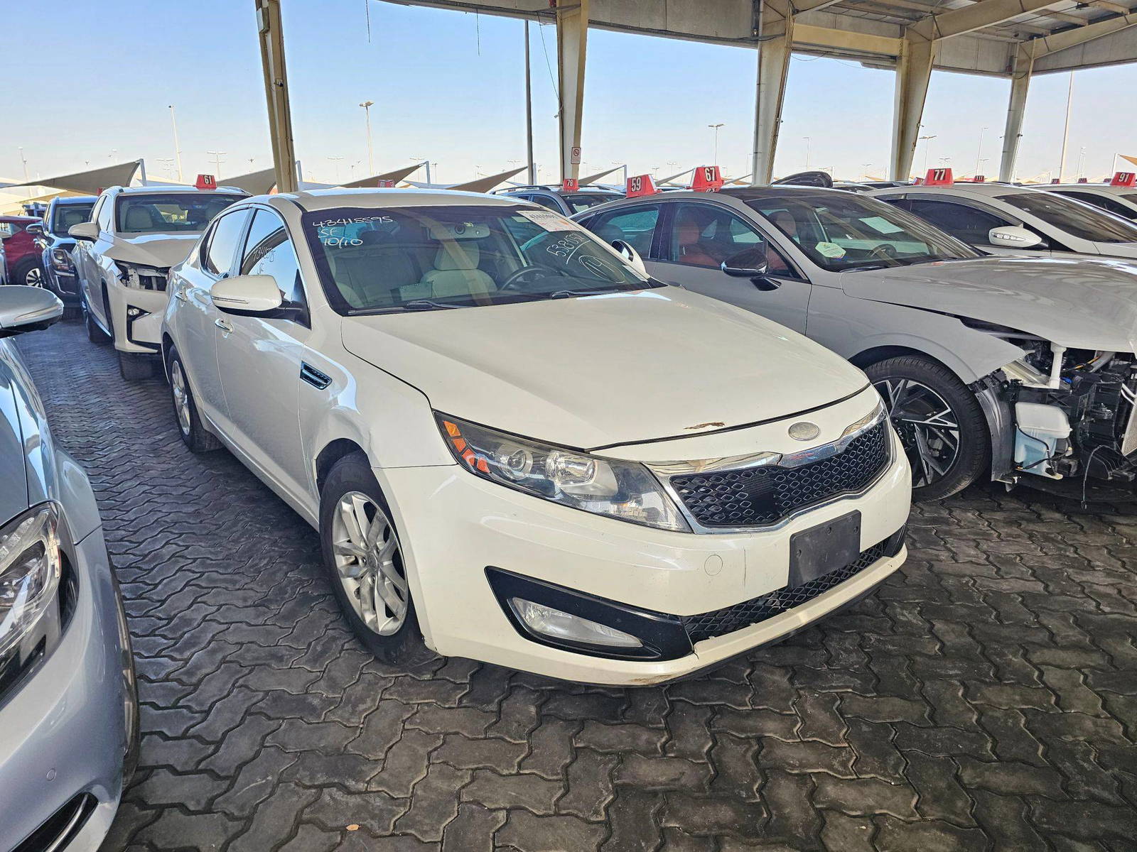 2013 KIA OPTIMA — 169416 Miles — Lot 77D5381552 — Souq - Marhaba Auctions Used Cars - Image 4