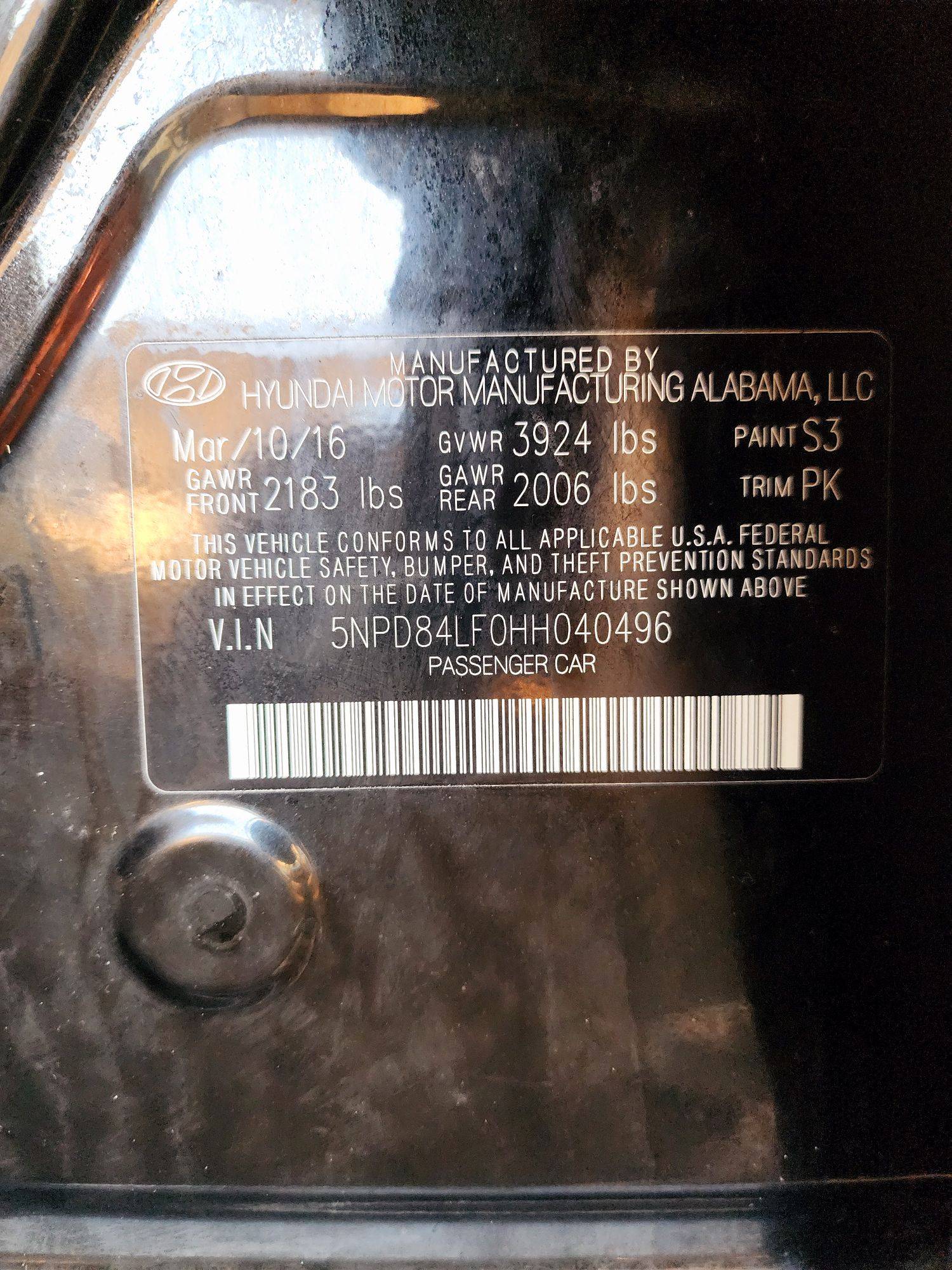 2017 HYUNDAI ELANTRA — 170175 Miles — Lot 40528932 — Souq - Marhaba Auctions Used Cars - Image 10
