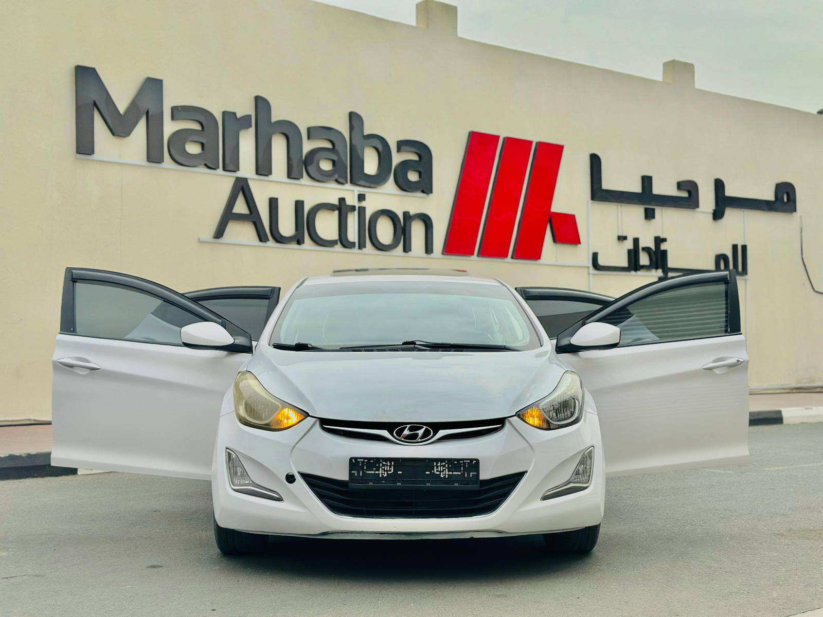 2016 HYUNDAI ELANTRA — 149426 KM — Lot 8GU591639 — Souq - Marhaba Auctions Used Cars - Image 3
