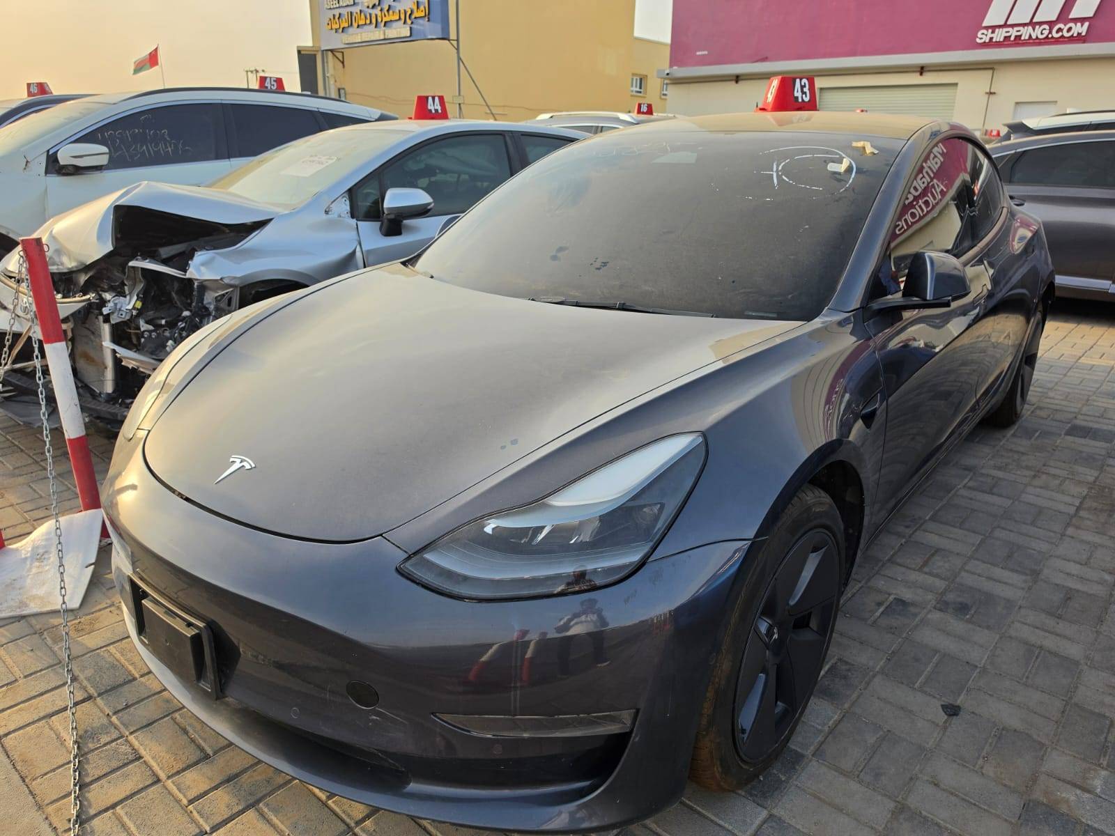 2022 TESLA MODEL 3 — sold — 113688 Miles — Lot 43555825 - Marhaba Auctions Used Cars - Image 5