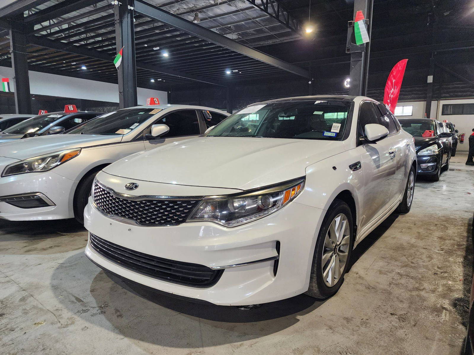 2018 KIA OPTIMA — 140404 Miles — Lot 206975 — Al Quoz - Marhaba Auctions Used Cars - Image 3
