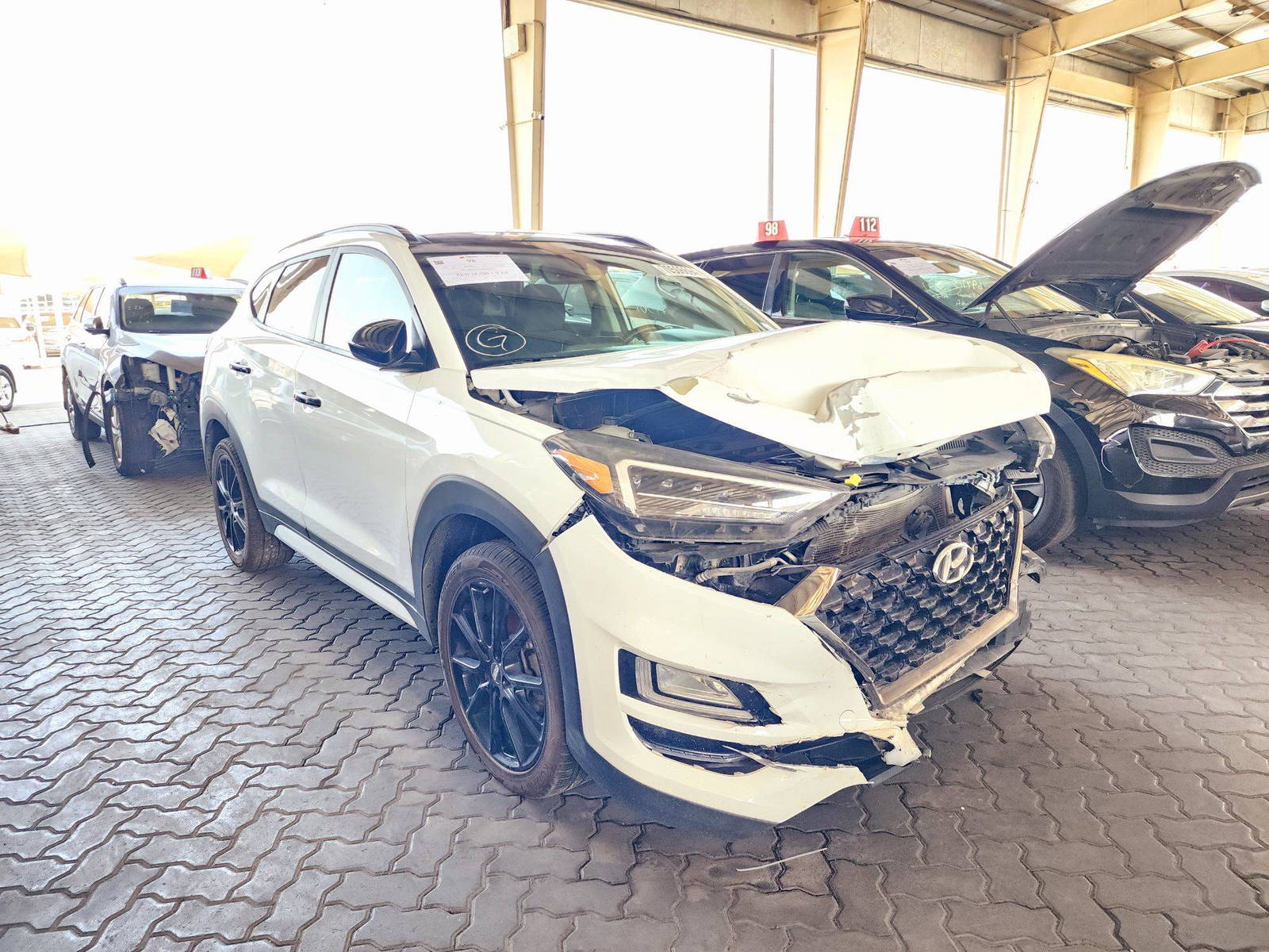 2019 HYUNDAI TUCSON — 94569 Miles — Lot KU953253 — Souq - Marhaba Auctions Used Cars - Image 4