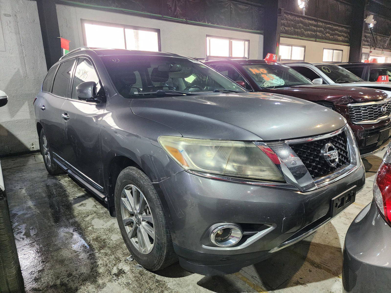2016 NISSAN PATHFINDER — 85908 Miles — Lot 613650 — Al Quoz - Marhaba Auctions Used Cars - Image 4