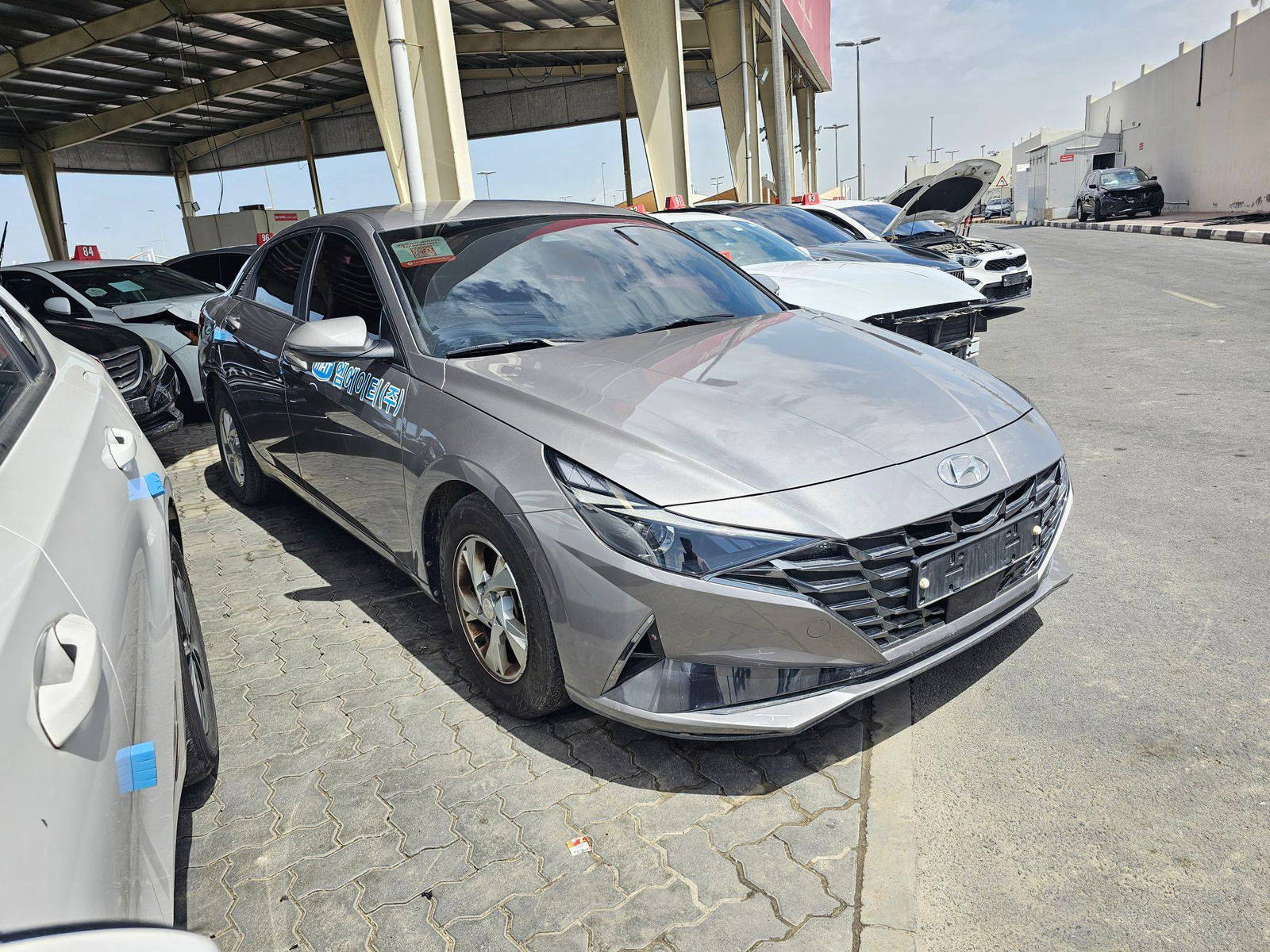 HYUNDAI AVANTE 2021 - Marhaba Auction Used Cars - Image 4