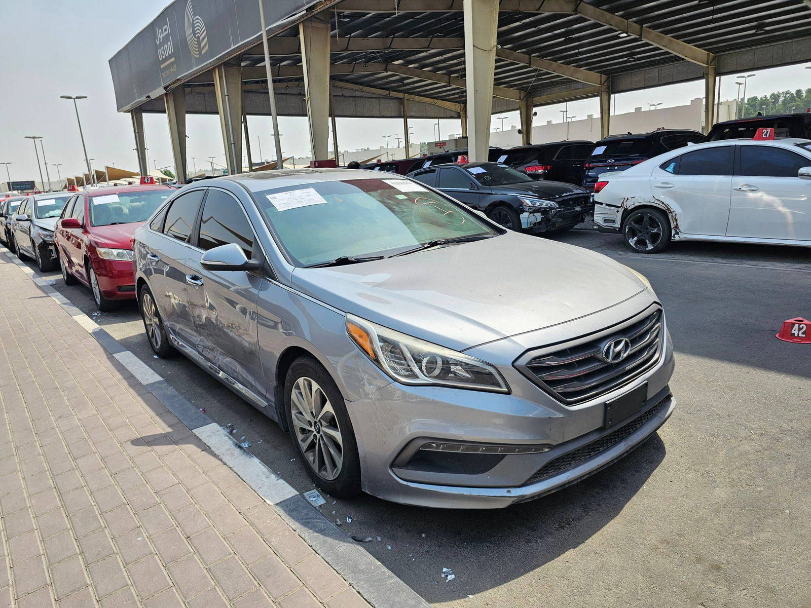 2017 HYUNDAI SONATA — 198512 Miles — Lot 6HH591523 — Souq - Marhaba Auctions Used Cars - Image 3
