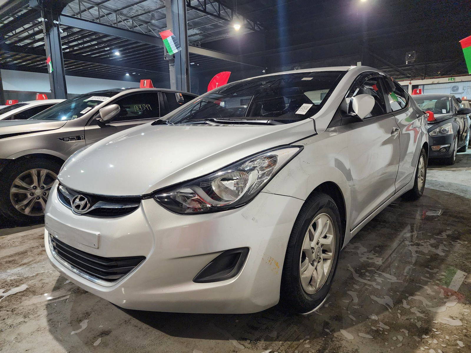 2011 HYUNDAI AVANTE — 115243 KM — Lot 060352 — Al Quoz - Marhaba Auctions Used Cars - Image 4