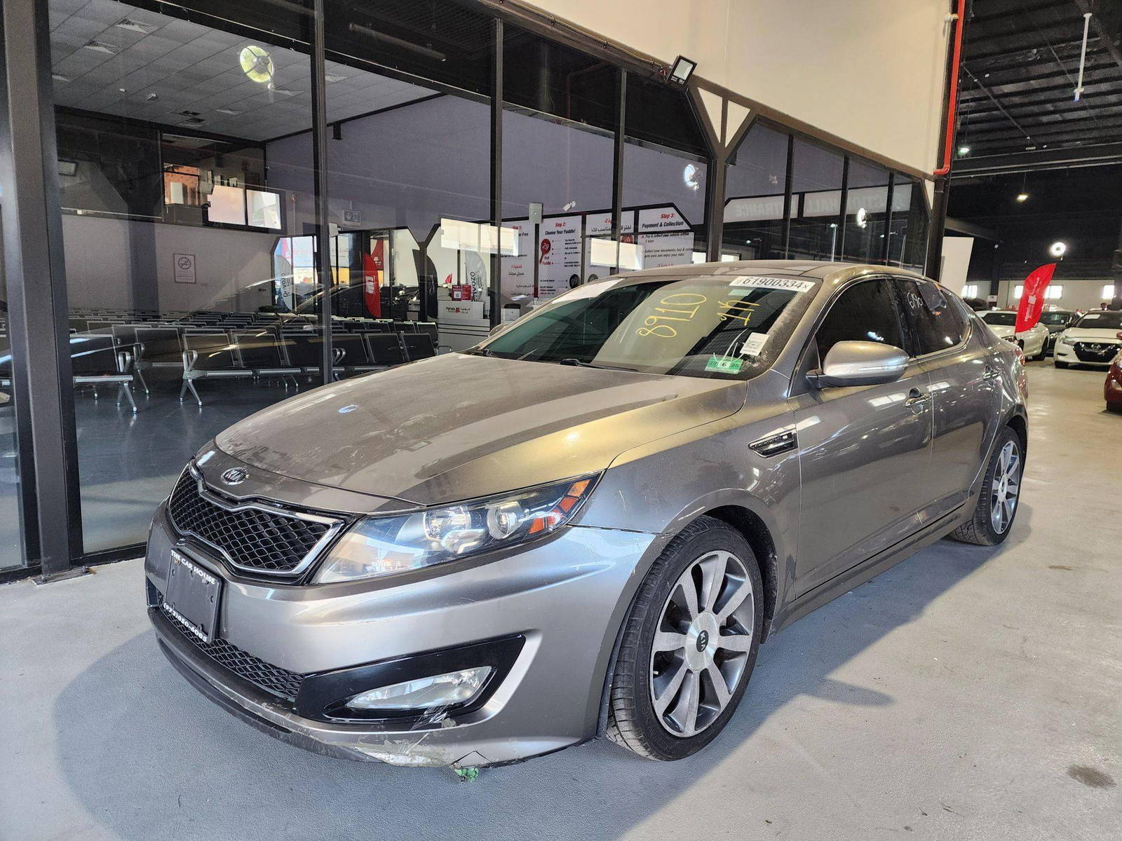 2012 KIA OPTIMA — 115991 Miles — Lot 8910 — Al Quoz - Marhaba Auctions Used Cars - Image 5