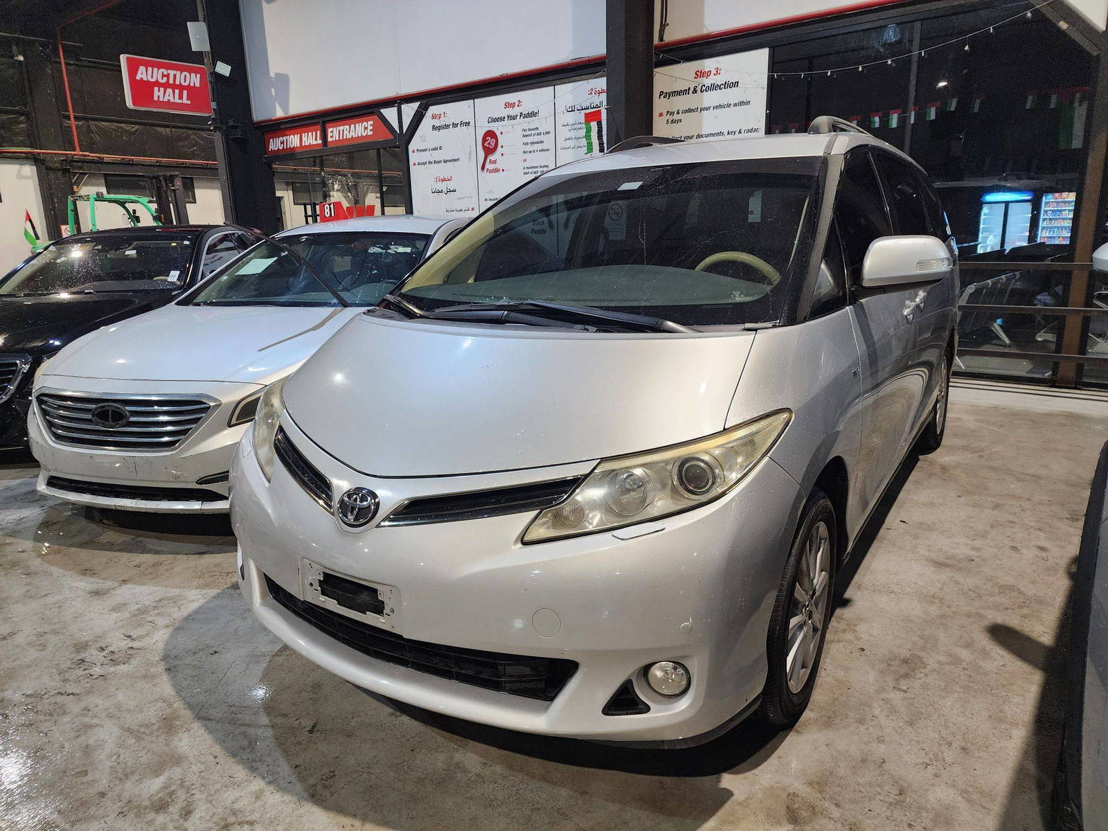 2018 TOYOTA PREVIA — 139429 KM — Lot 7153990 — Al Quoz - Marhaba Auctions Used Cars - Image 3
