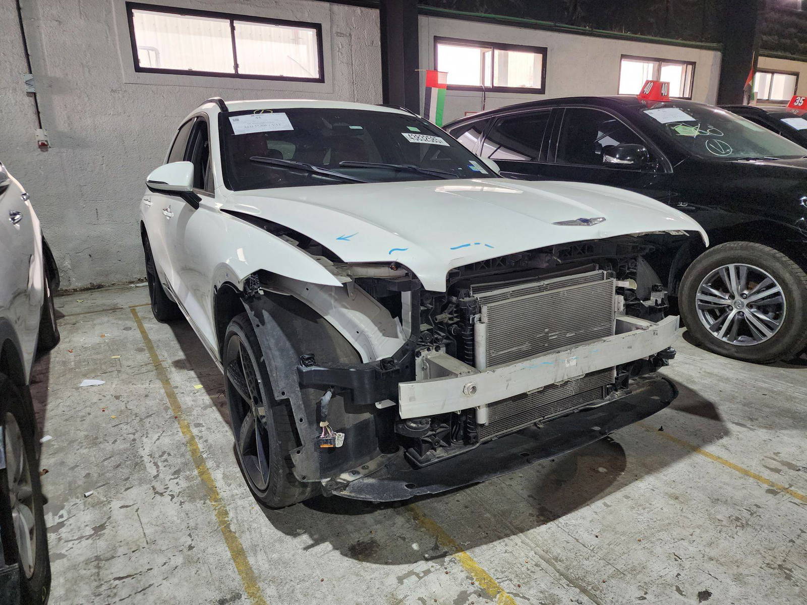 2022 GENESIS GV70 — 54816 Miles — Lot 50274 — Al Quoz - Marhaba Auctions Used Cars - Image 3