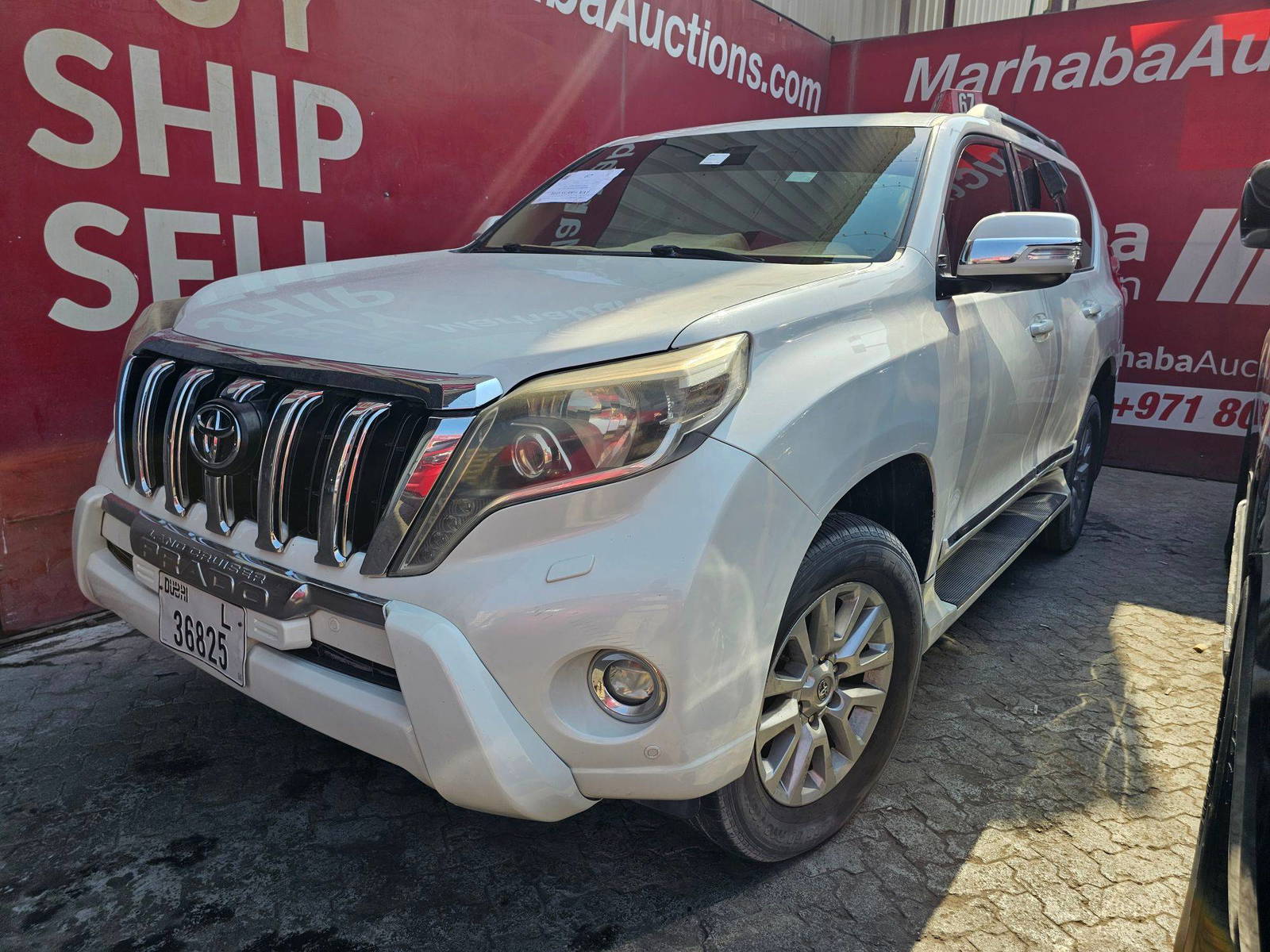 2016 TOYOTA PRADO — 308891 KM — Lot GK103623 — Main - Marhaba Auctions Used Cars - Image 2