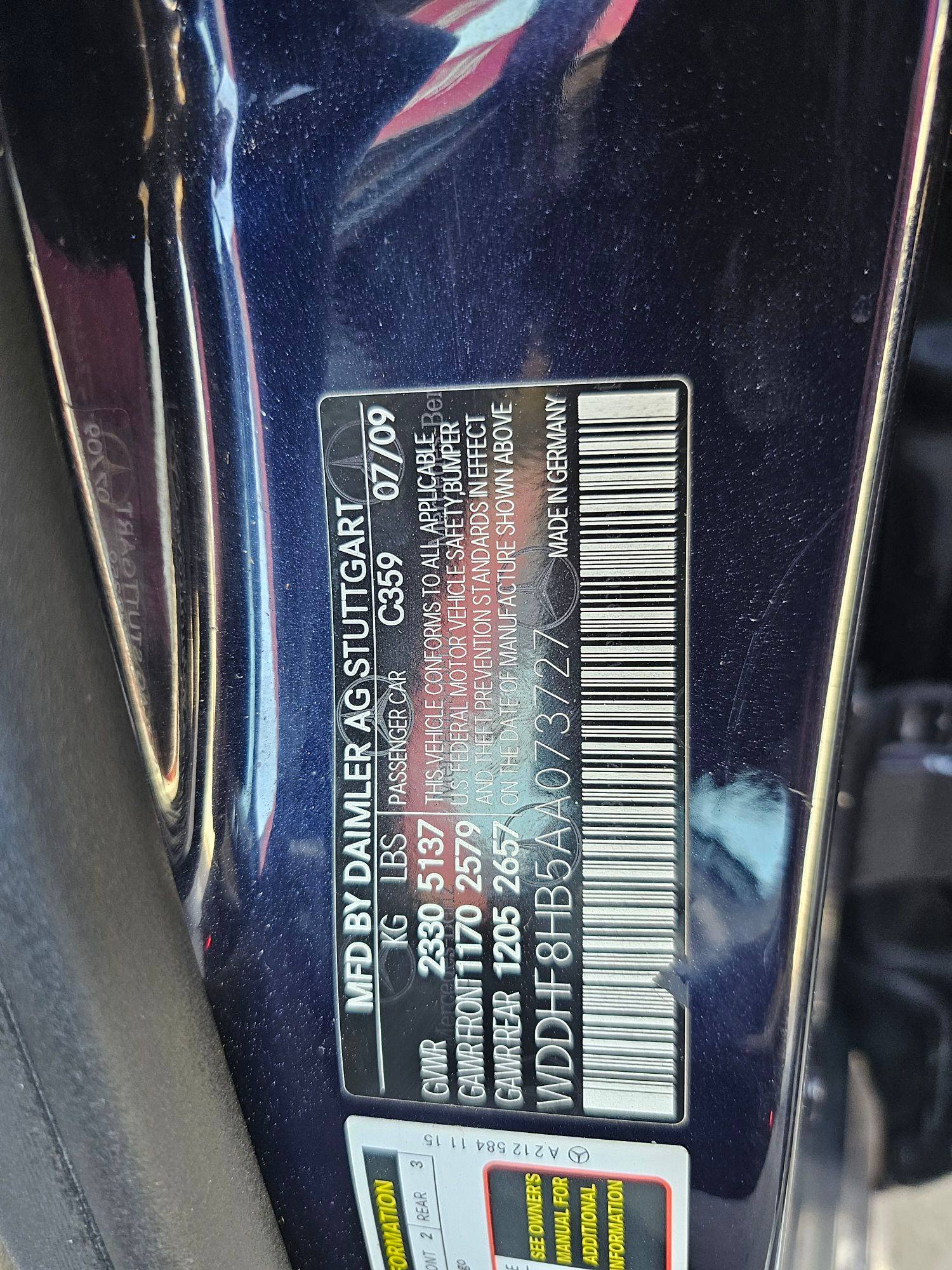 MERCEDES BENZ E 350 2010 - Marhaba Auction Used Cars - Image 9