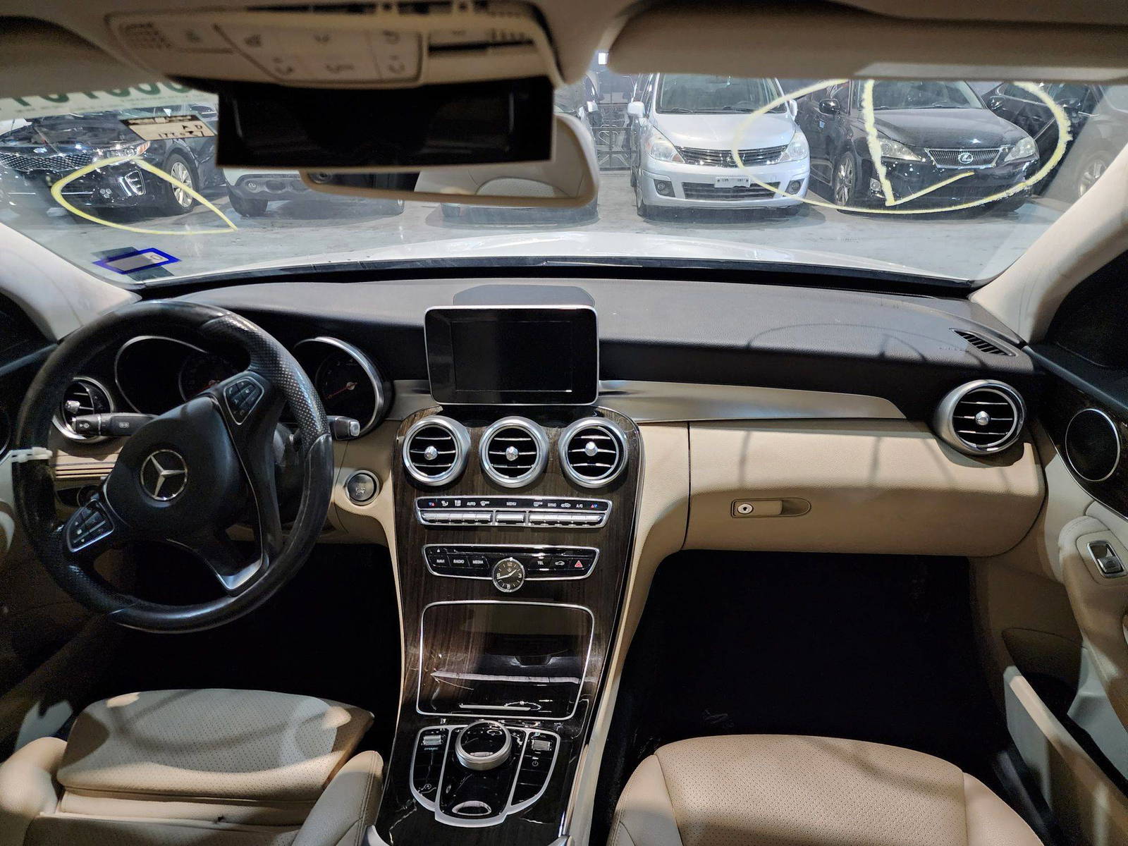 2017 MERCEDES BENZ C300 — 132027 Miles — Lot 227590 — Al Quoz - Marhaba Auctions Used Cars - Image 8