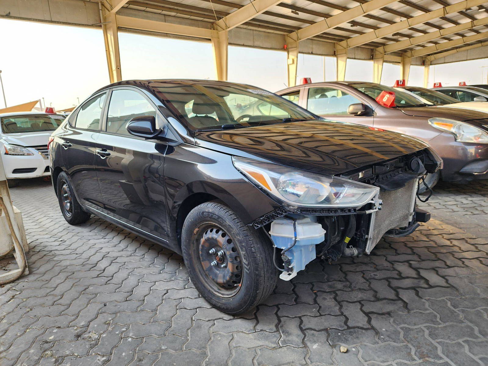 2020 HYUNDAI ACCENT — 93691 Miles — Lot 15546 — Souq - Marhaba Auctions Used Cars - Image 4