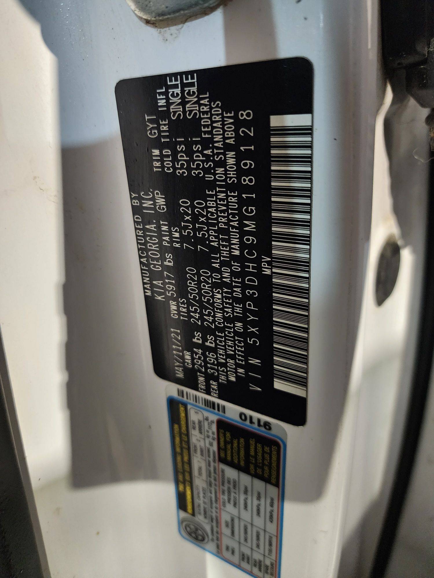 KIA TELLURIDE 2021 - Marhaba Auction Used Cars - Image 10