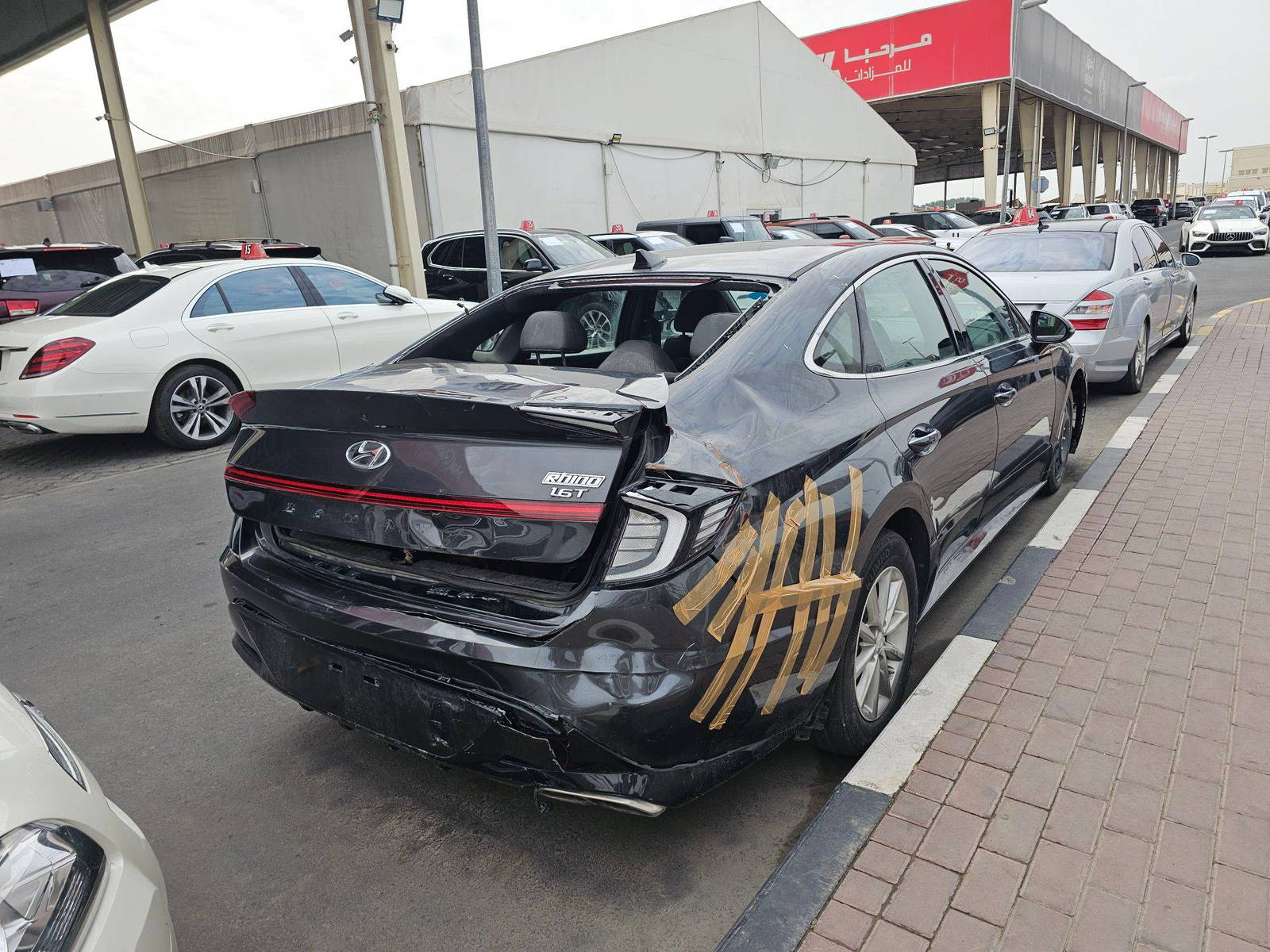 HYUNDAI SONATA 2021 - Marhaba Auction Used Cars - Image 4