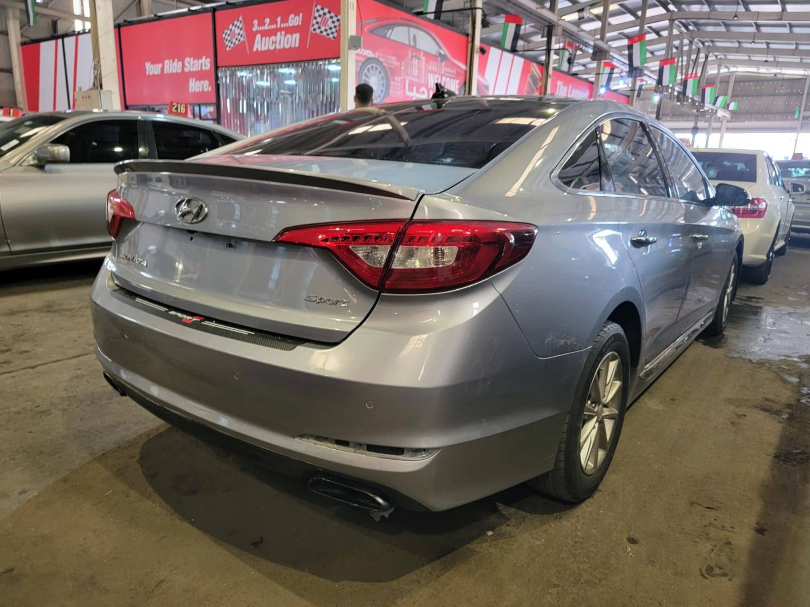 HYUNDAI SONATA 2015 - Marhaba Auction Used Cars - Image 3