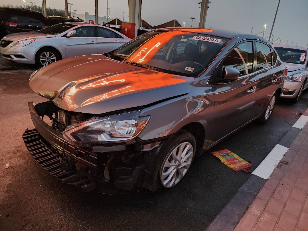 2019 NISSAN SENTRA — 95357 Miles — Lot 80129493 - Marhaba Auctions Used Cars - Image 4