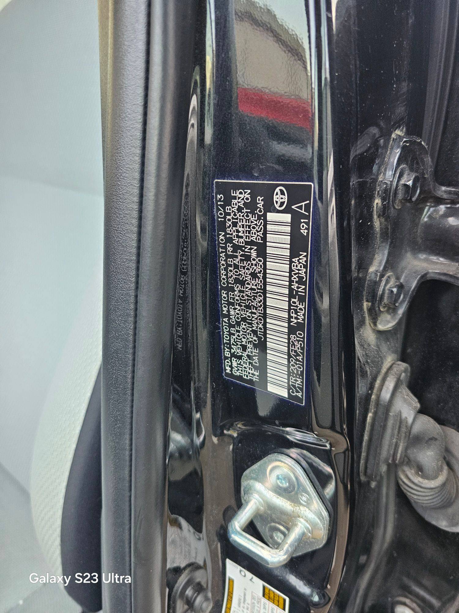 2013 TOYOTA PRIUS C — 76468 Miles — Lot 1554350 — Main - Marhaba Auctions Used Cars - Image 10