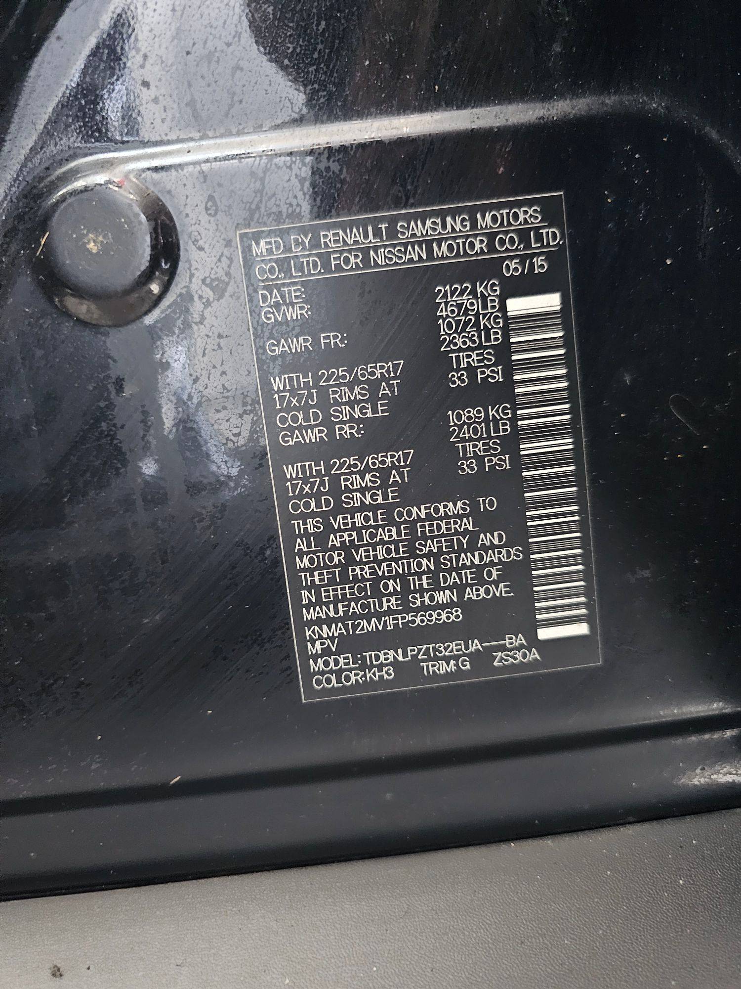 2015 NISSAN ROGUE — 142379 Miles — Lot 41855355 — Souq - Marhaba Auctions Used Cars - Image 10