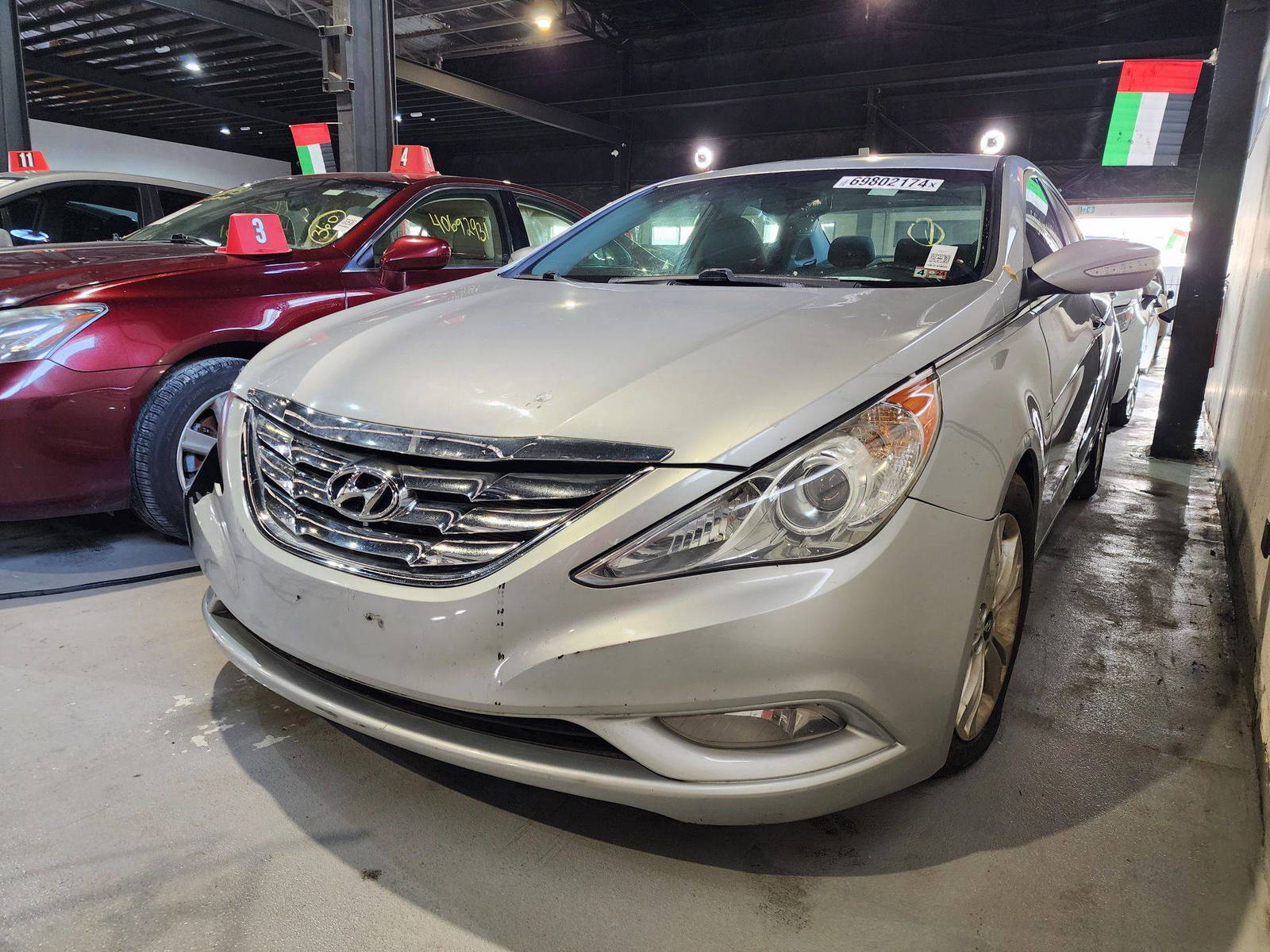 2011 HYUNDAI SONATA — 204945 Miles — Lot 69802174 — Al Quoz - Marhaba Auctions Used Cars - Image 3