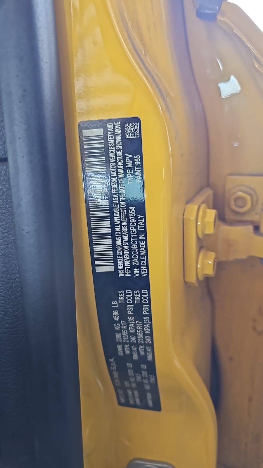 JEEP RENEGADE LATITUDE 2016 - Marhaba Auction Used Cars - Image 9