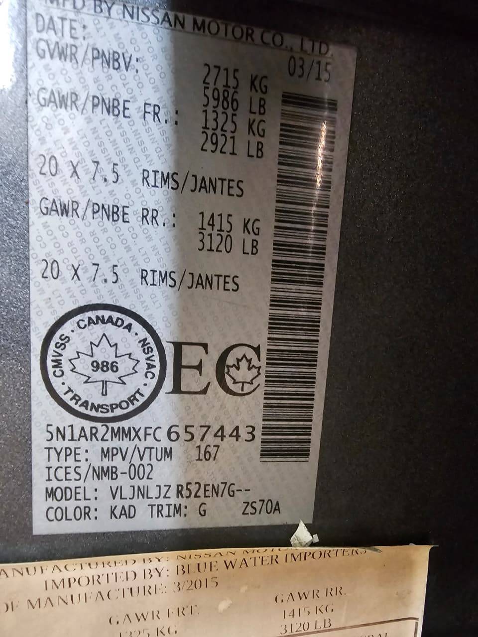 NISSAN PATHFINDER 2015 - Marhaba Auction Used Cars - Image 12