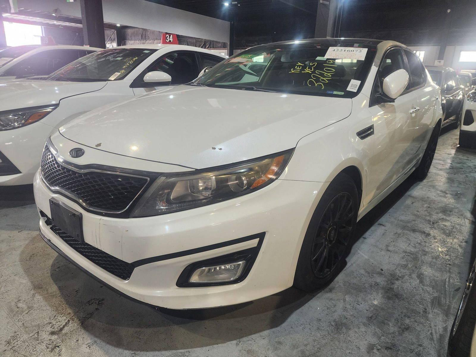 2014 KIA OPTIMA — 129750 Miles — Lot 42216072 — Al Quoz - Marhaba Auctions Used Cars - Image 3