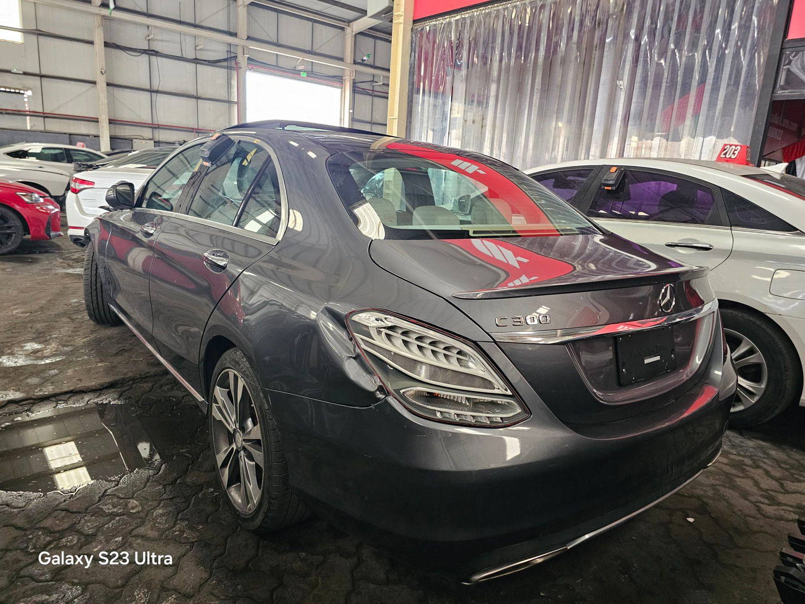 MERCEDES BENZ C300 2017 - Marhaba Auction Used Cars - Image 4